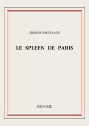 LE SPLEEN DE PARIS