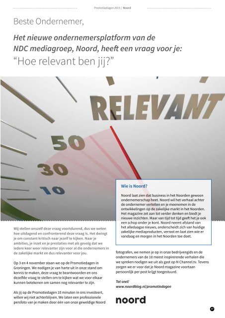 Promotiedagen Magazine 2015