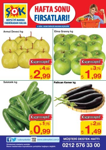 Şok market aktüel 31 Ekim-3 Kasim 2015