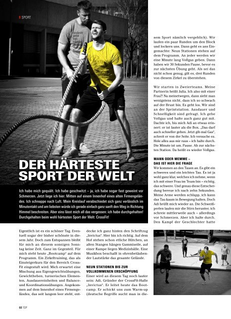 2015-01: TOP Magazin Dortmund | FRÜHJAHR