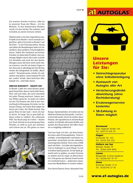 2015-01: TOP Magazin Dortmund | FRÜHJAHR