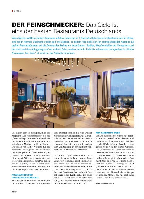 2015-01: TOP Magazin Dortmund | FRÜHJAHR