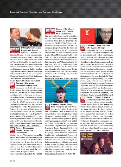 2015-01: TOP Magazin Dortmund | FRÜHJAHR