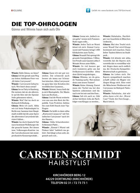 2015-02: TOP Magazin Dortmund | SOMMER