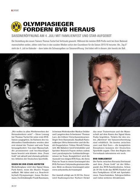 2015-02: TOP Magazin Dortmund | SOMMER