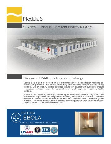 Modula S Mission Package - USAID Ebola ETU