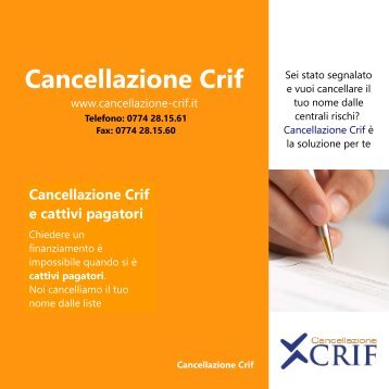 cancellazione-crif-presentation