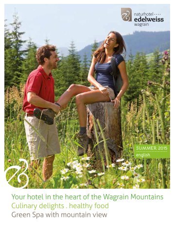 Edelweiss Wagrain summer brochure 2015