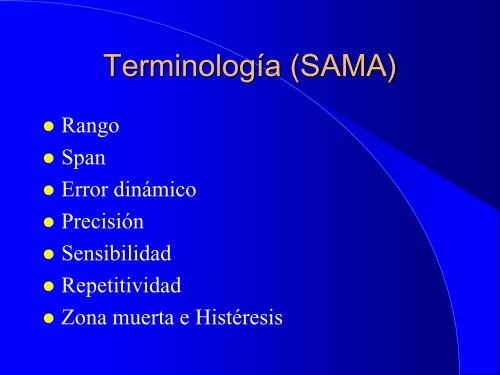 Instrumentación para Control de Procesos