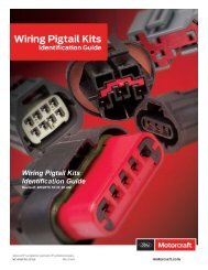 Wiring Pigtail Kits Identification Guide