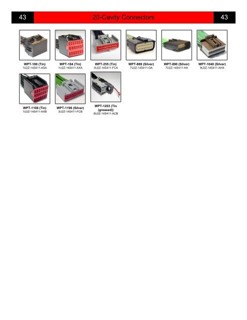 Wiring Pigtail Kits Identification Guide