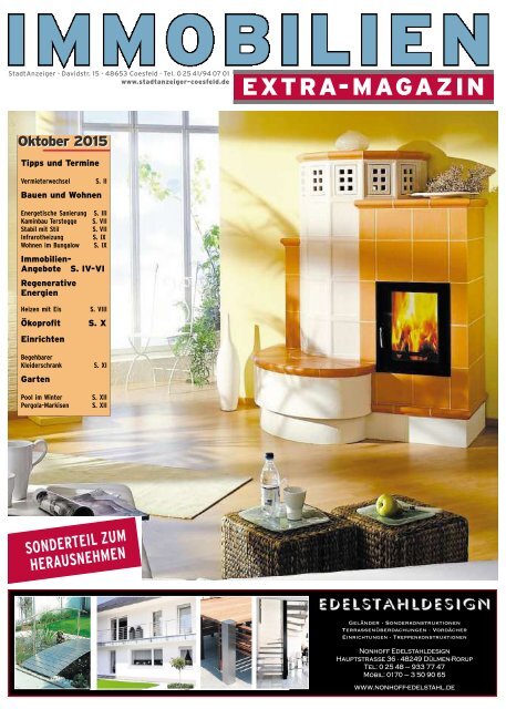 Immo-Magazin Oktober 2015