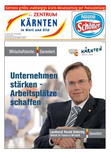 Zeitung Jänner.qxd - Zentrum Kärnten in Wort und Bild