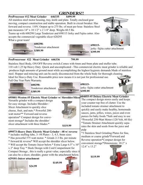 Process Your Meat in This Hunting Season with Texatastes Meat Processor