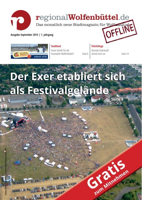 regionalWolfenbüttel.de Offline - September 2015