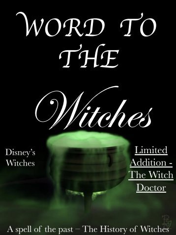 Word to the Witches - Macbeth witches compairison