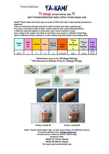 TATAKI OPPAI JIGS DISTR OCTOBER 2015