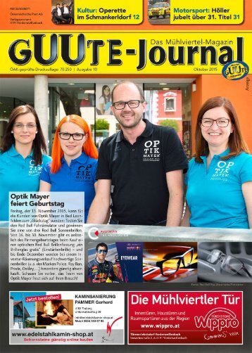 Guutejournal Oktober 2015