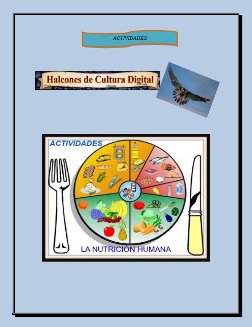 Cartilla Tit@ Halcones de Cultura Digital - Nutrición Humana