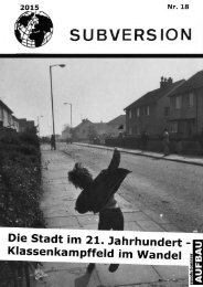 Die Stadt im 21. Jahrhundert - Klassenkampffeld im Wandel