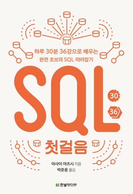 SQL 첫걸음 : 하루 30분 36강으로 배우는 완전 초보의 SQL 따라잡기_미리보기