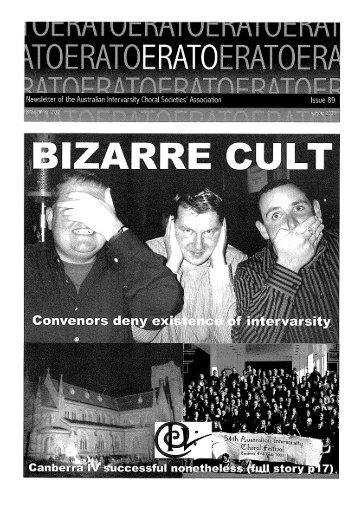 Erato Issue 89 - August 2003
