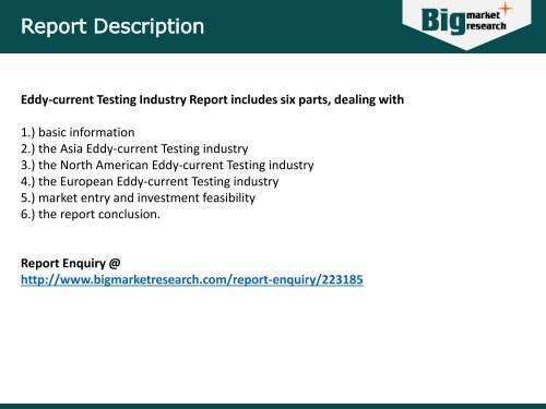 Eddy-Current Testing Industry – Trends, Challenge, Driver, Growth, Demand, Analysis, Opportunities & Forecast  