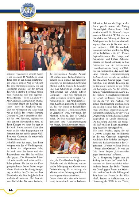 Soroptimist Österreich - Journal 03-2015