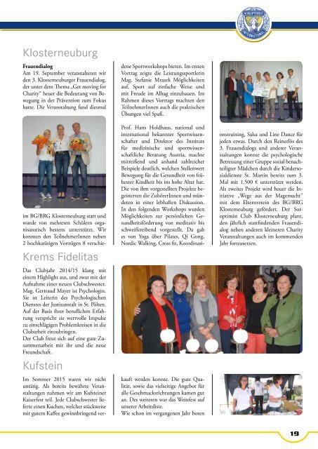 Soroptimist Österreich - Journal 03-2015