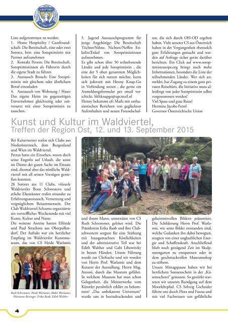 Soroptimist Österreich - Journal 03-2015