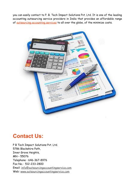 Finance & Accounting Outsourcing Companies in India