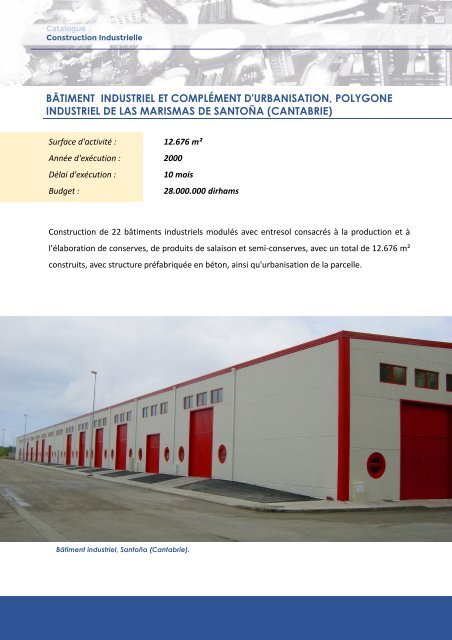 3.- Catalogue Construction industrielle