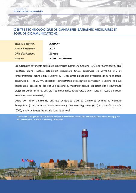 3.- Catalogue Construction industrielle