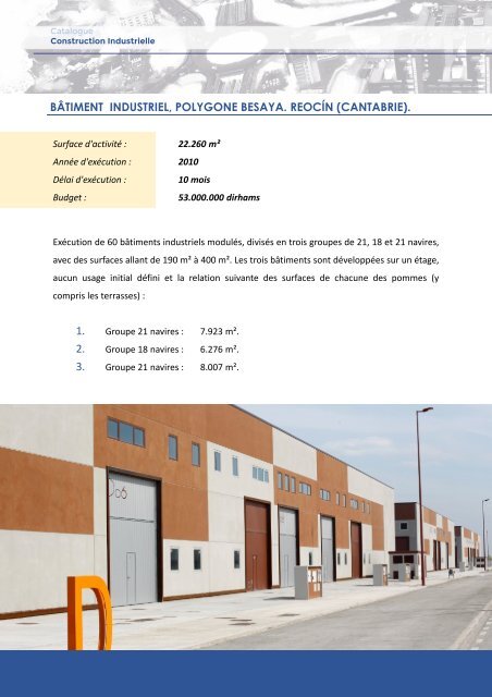 3.- Catalogue Construction industrielle