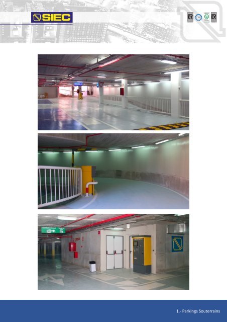 5.- Catalogue Parking souterrains