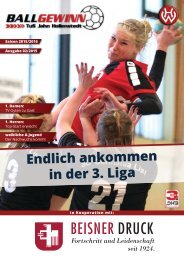 Ballgewinn 02/2015 // TuS Jahn Hollenstedt - TV Oyten