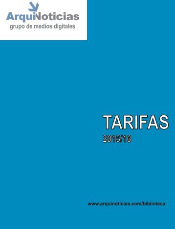 tarifario 2015-16