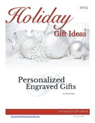 Holiday Ideas Book from Personalized-Engraved-Gifts.com