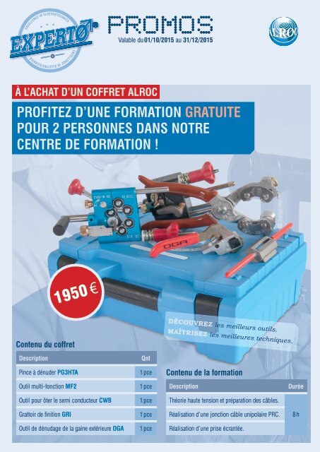 Promo Alroc-Formation Oct -Déc 2015