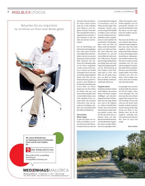 Die Inselzeitung Mallorca November 2015