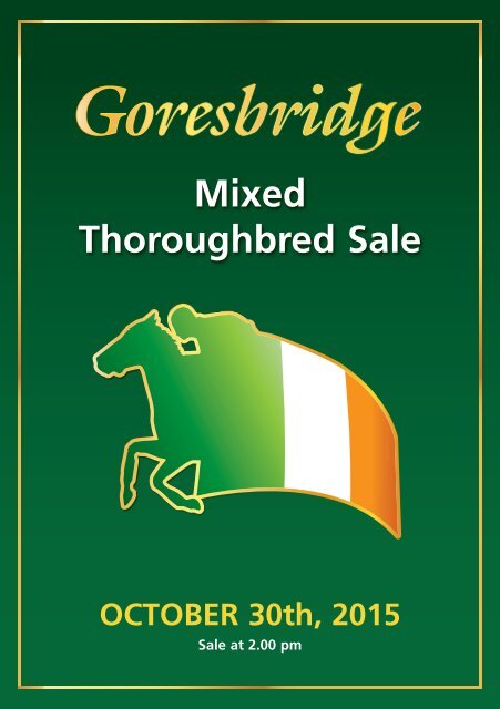 Mixed Thoroughbred Sale