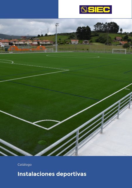 8.- Catálogo Instalaciones deportivas