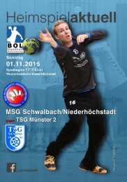 Heimspiel aktuell 2-MSG2015/16