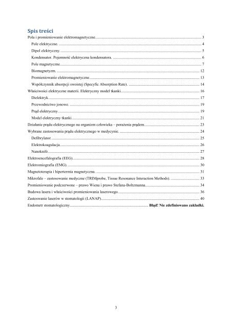 Pola i promieniowanie elektromagnetyczne