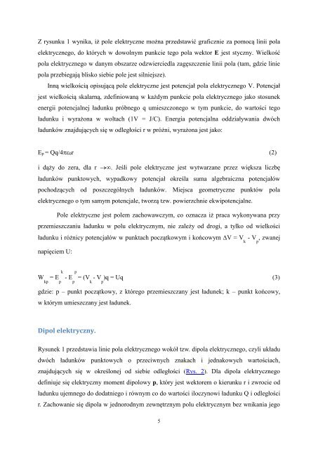 Pola i promieniowanie elektromagnetyczne