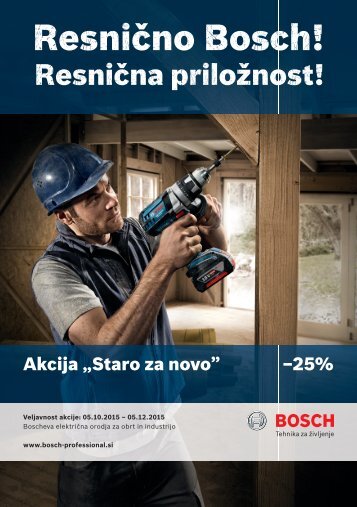 Bosch Staro za novo 5.11 do 5.12.2015