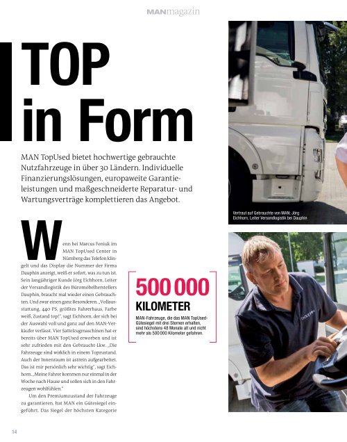 MANmagazin Truck Österreich 2/2015