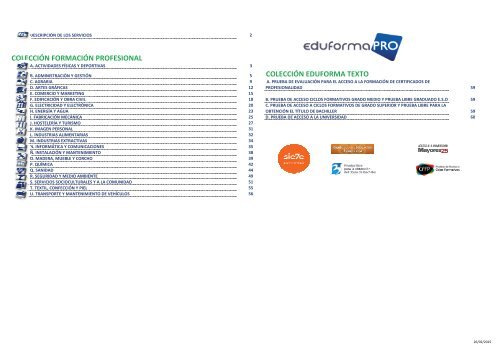 Coleccion Formacion Profesional Coleccion Eduforma Texto