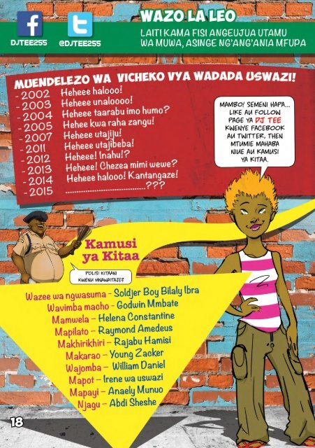 Tanzania Shujaaz toleo la 3