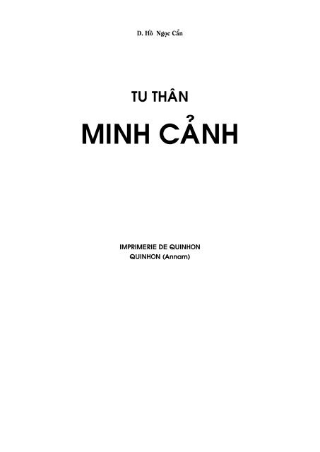 Tu than minh canh